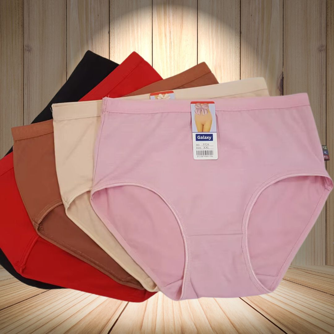 Full Coverage Cotton Panties – Pack of 3