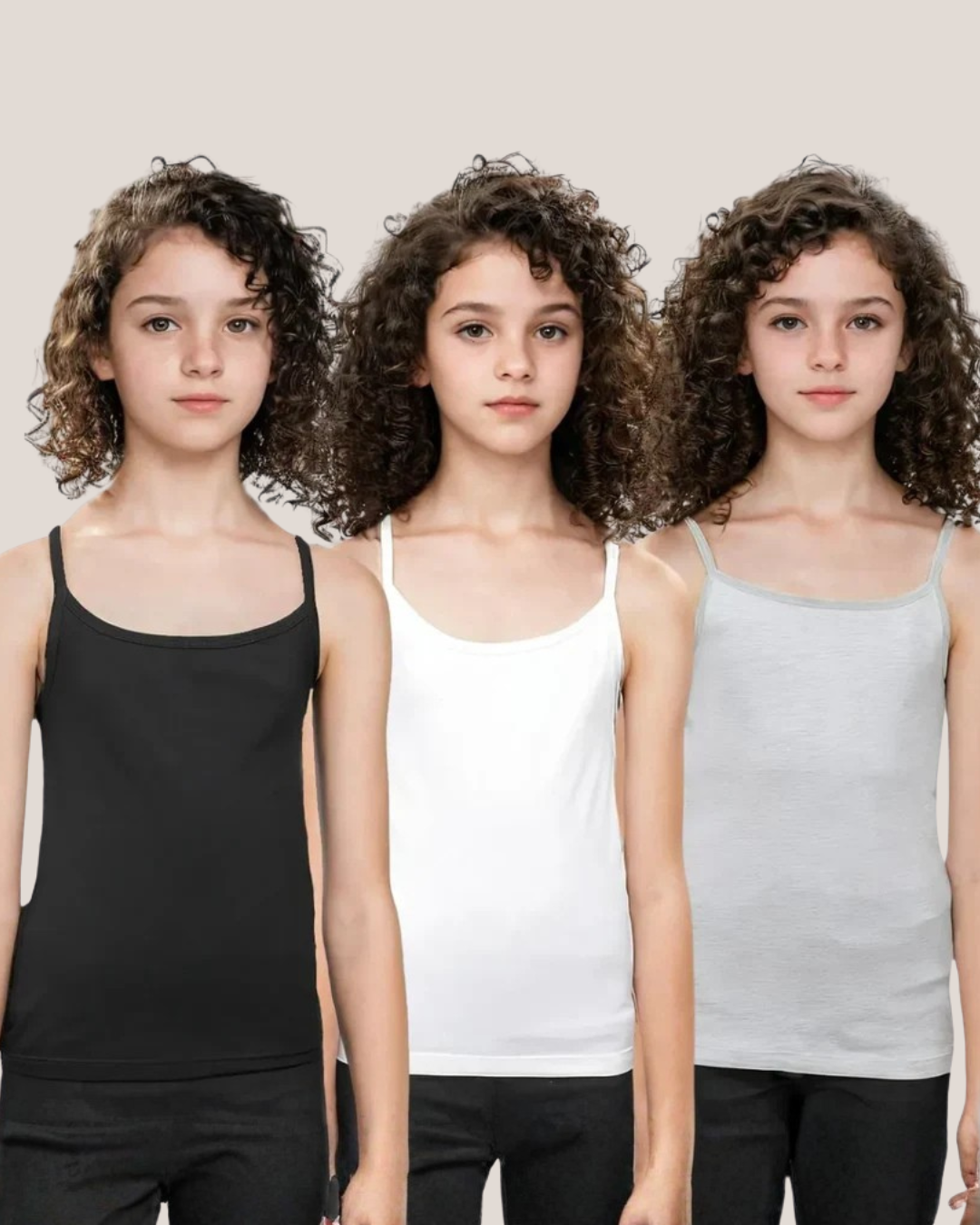 Starter Camisole for kids - Pack of 3