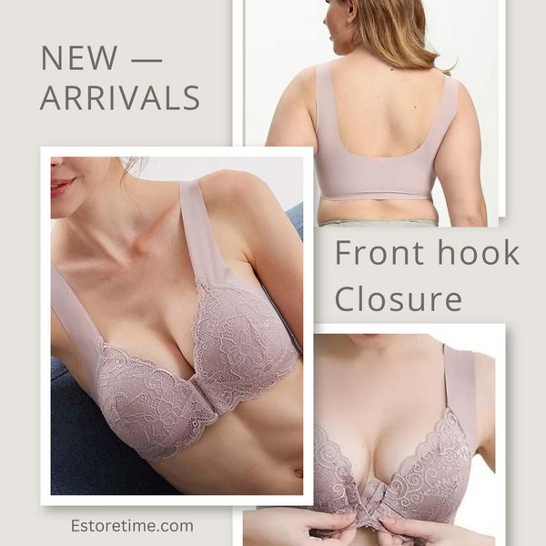 Front Closure 5D Shaping Push Up Bra