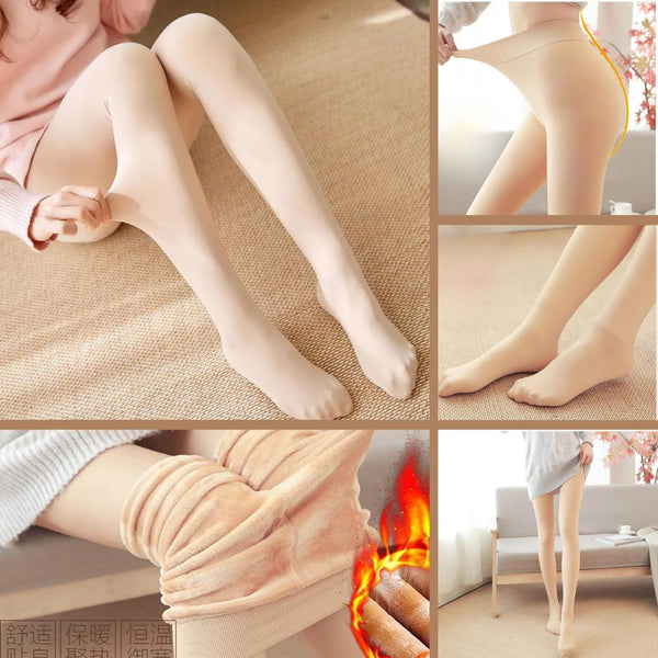 Warm Cashmere Legging With Feet - E501
