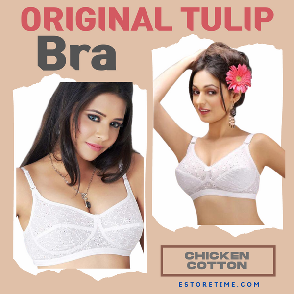 Original Tulip Cotton Net Bra