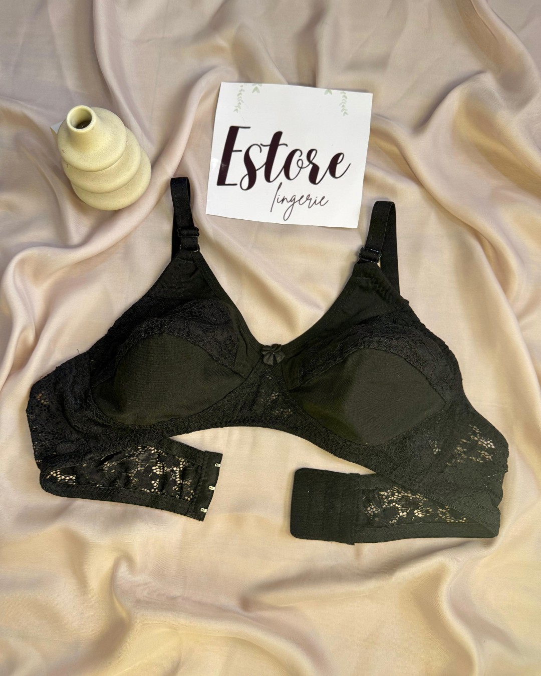 Full Coverage Lace Support Bra - 5093