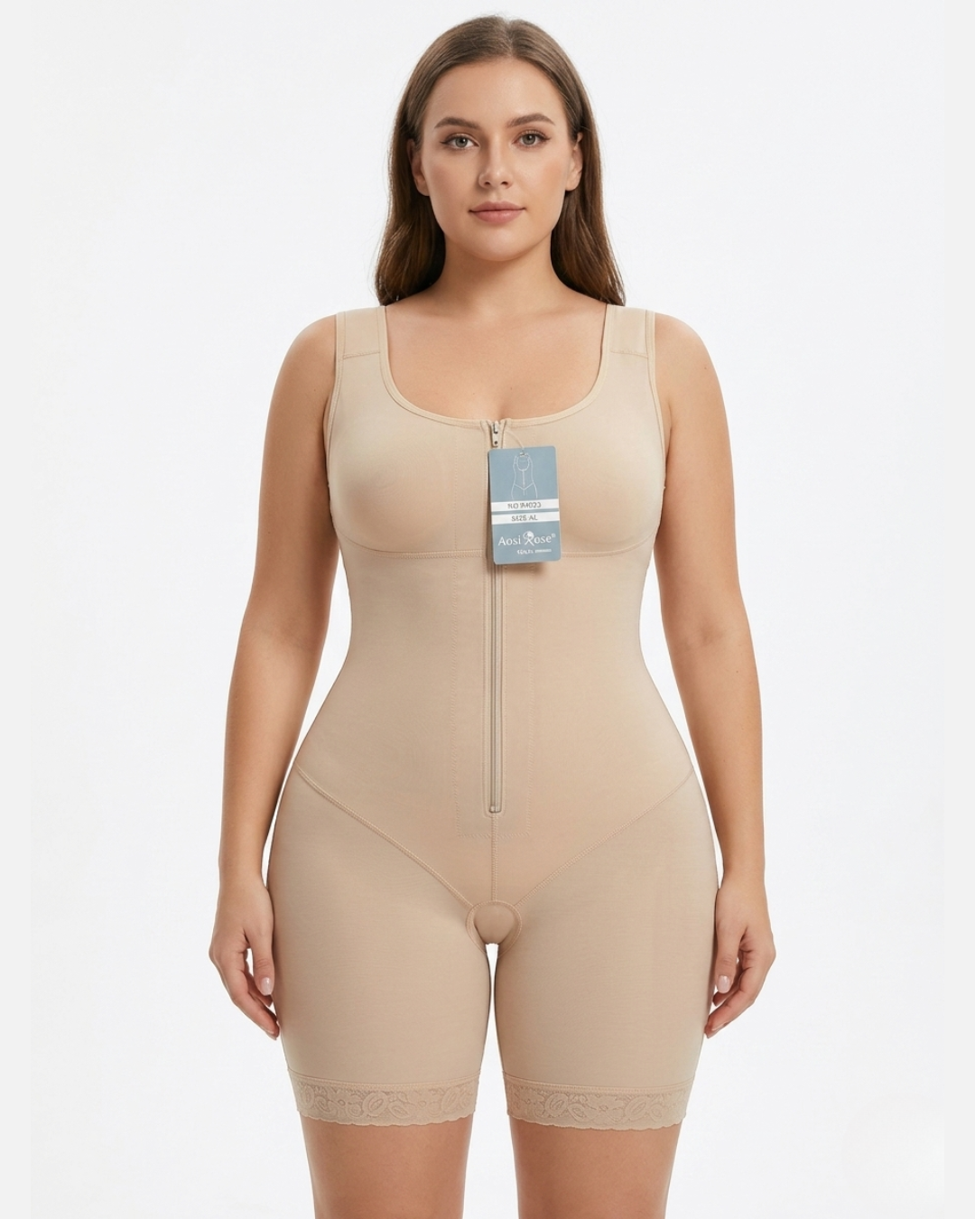 Full Body Shaper Compression Suit – Tummy Control &amp; Slim Fit ✨F4023