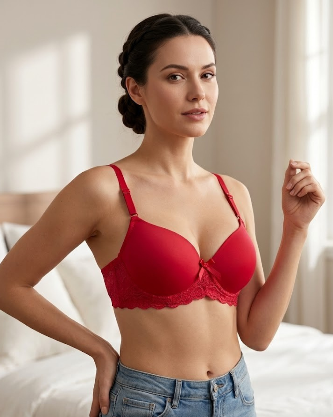 Smooth Full Cup With Ring Bra