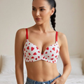 Heart Design Soft Push-up Bra (169)