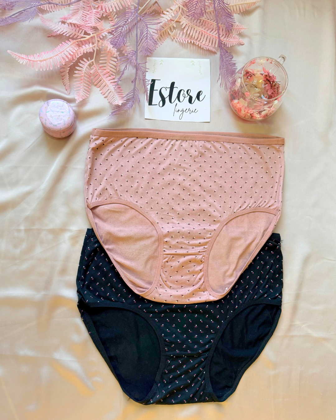 Ultra-Soft High-Waist Polka Dot Panty - Pack of 2