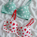 Heart Design Soft Push-up Bra (169)