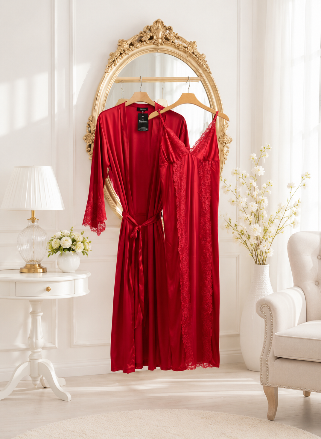 Satin Dream 2-Piece Nighty