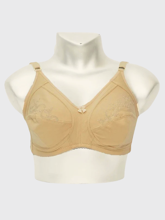 Cotton Fabric Daily Use Bra - E003
