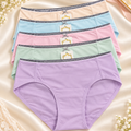 Plain Cotton Panties - Light Colors