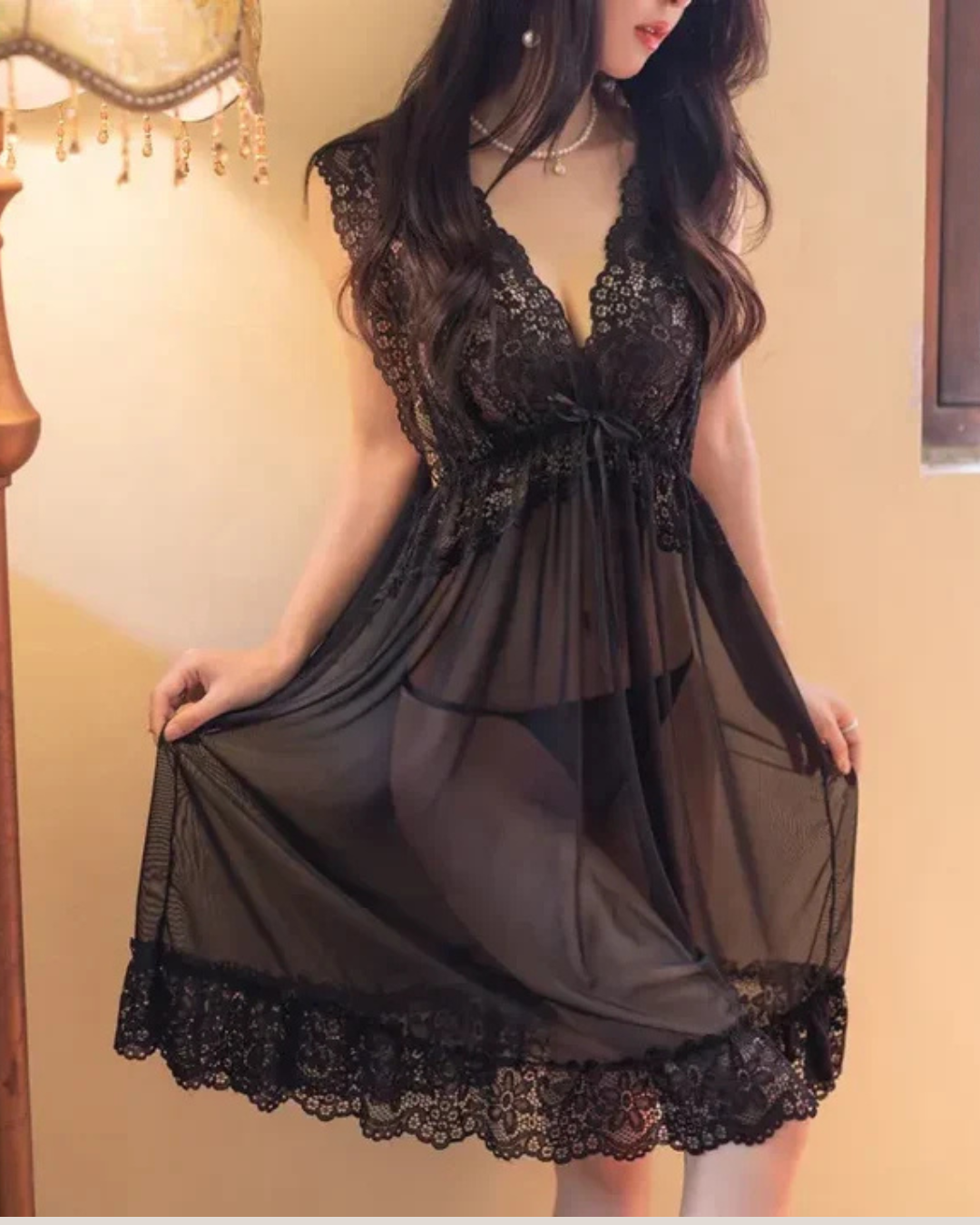 2 PC Weddings Special Elegant Gown Nighty 35208