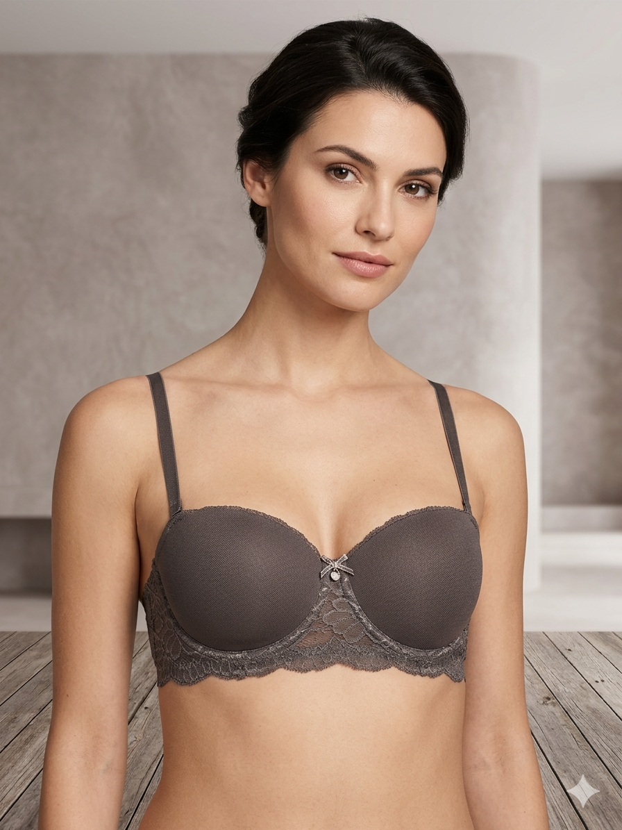 Luxe Lace Padded Underwire Push-Up Bra – P1212