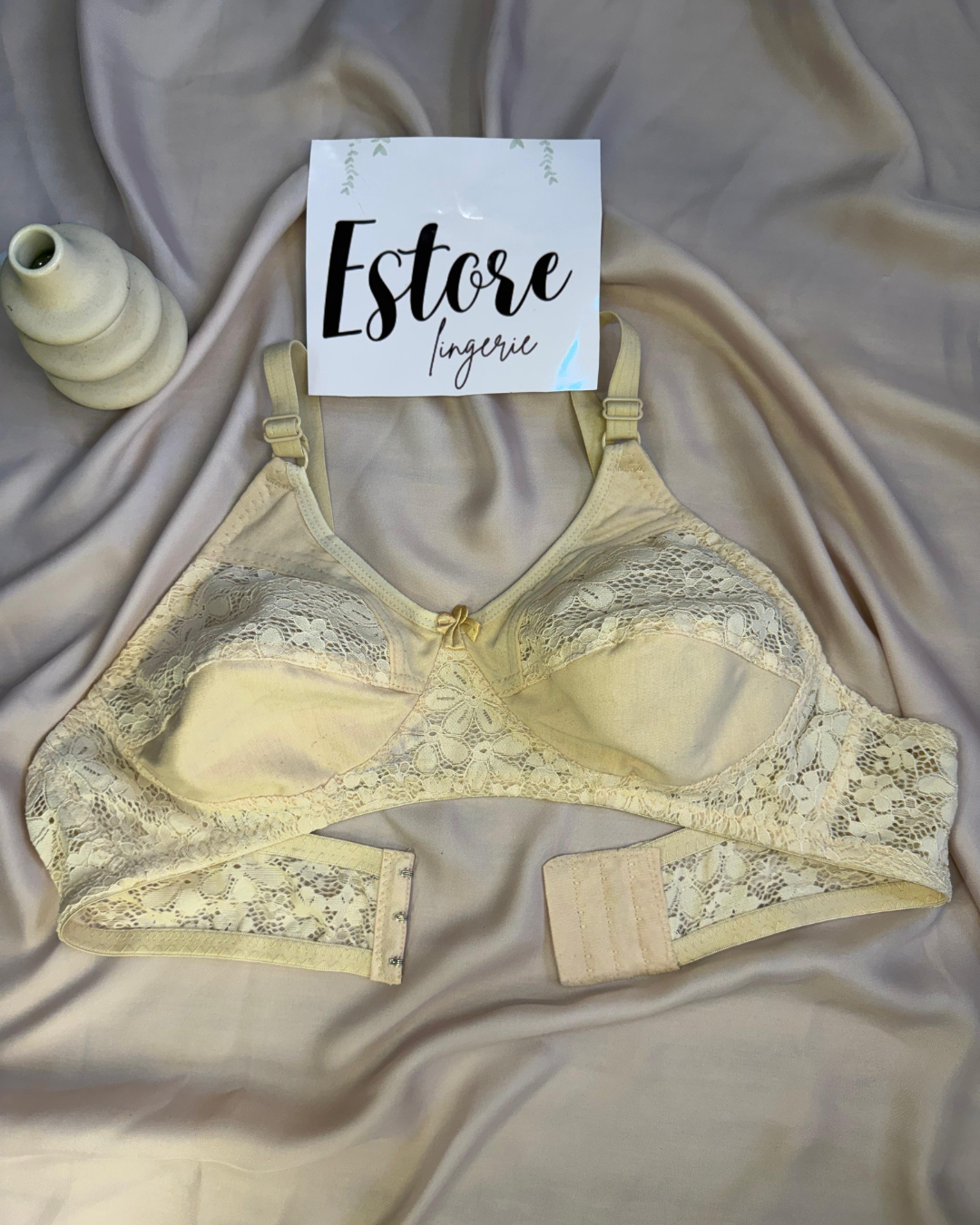 Full Coverage Lace Support Bra - 5093