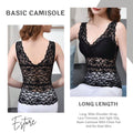 Women's Basic Lace Top - Long Length Ep62