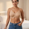Cotton Fabric Daily Use Bra - E003