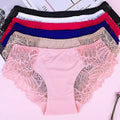 Floral Lace Cotton Panties