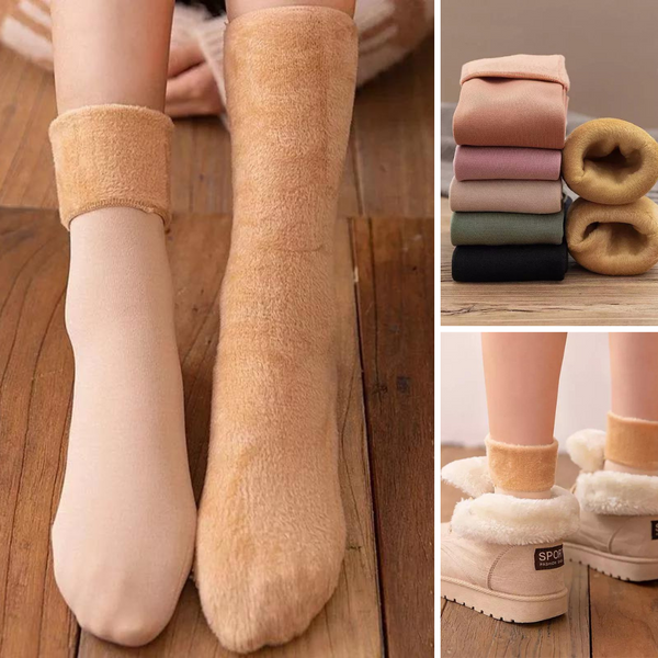 4 Pairs Cashmere Warm Socks